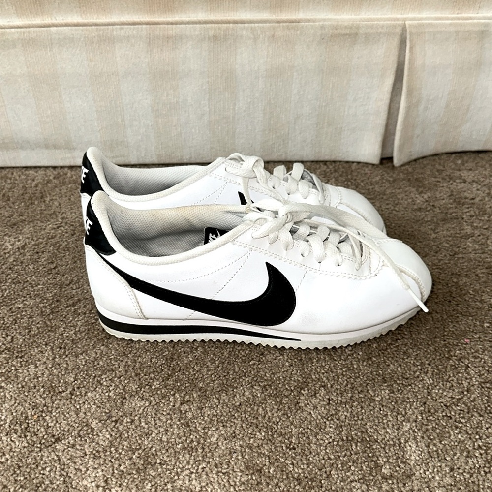 Nike Cortez Black and White Sneaker